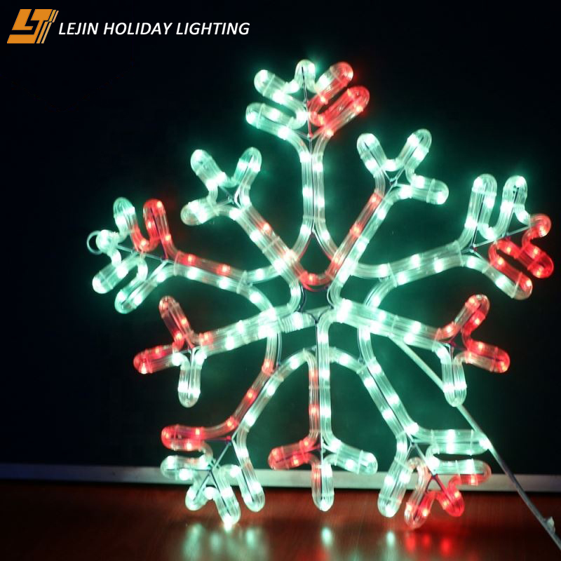 snowflake christmas lights