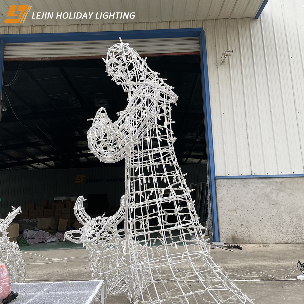 nativity scene luces motif light