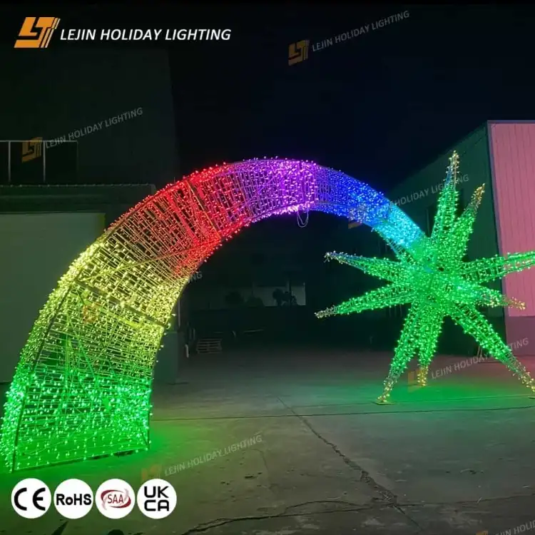 Customized 3D smart motif light