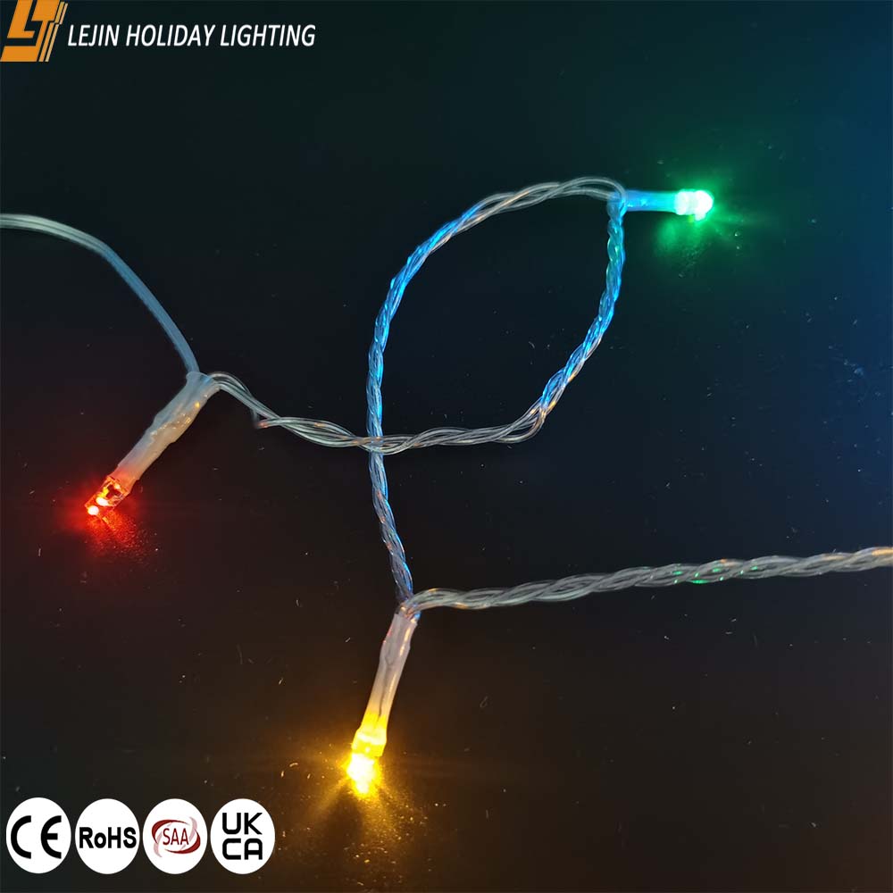 Low voltage safety led string lights for festive decorative lights