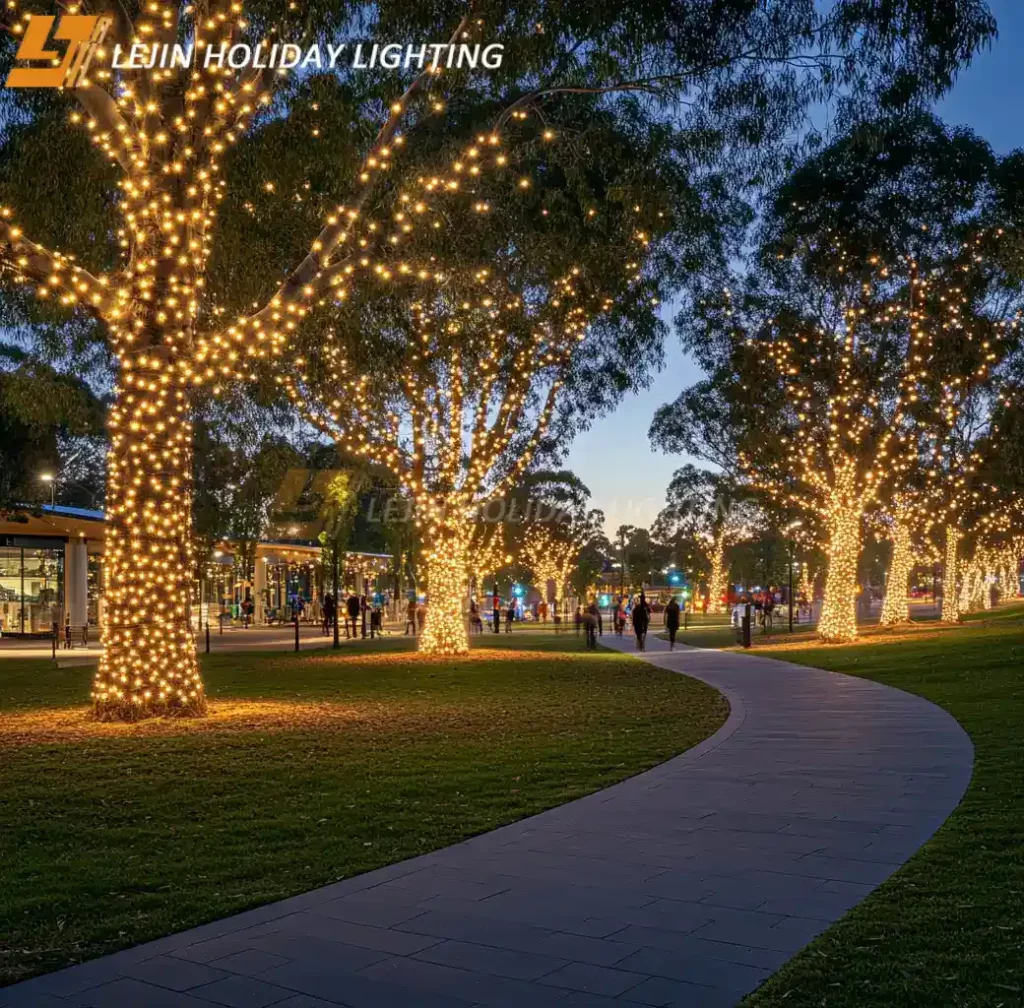 commercial light string