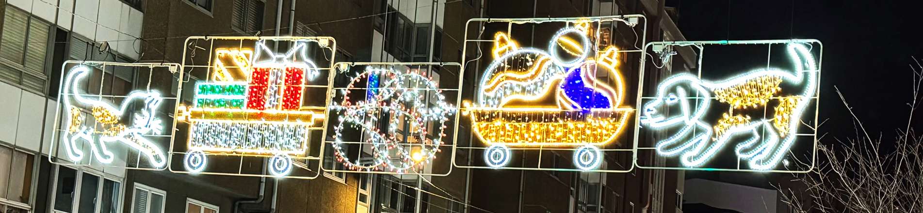 Christmas Street Lights