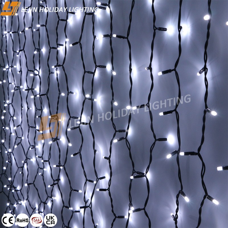 curtain string lights
