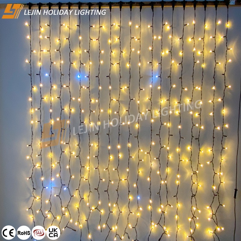 led curtain lights outdoor