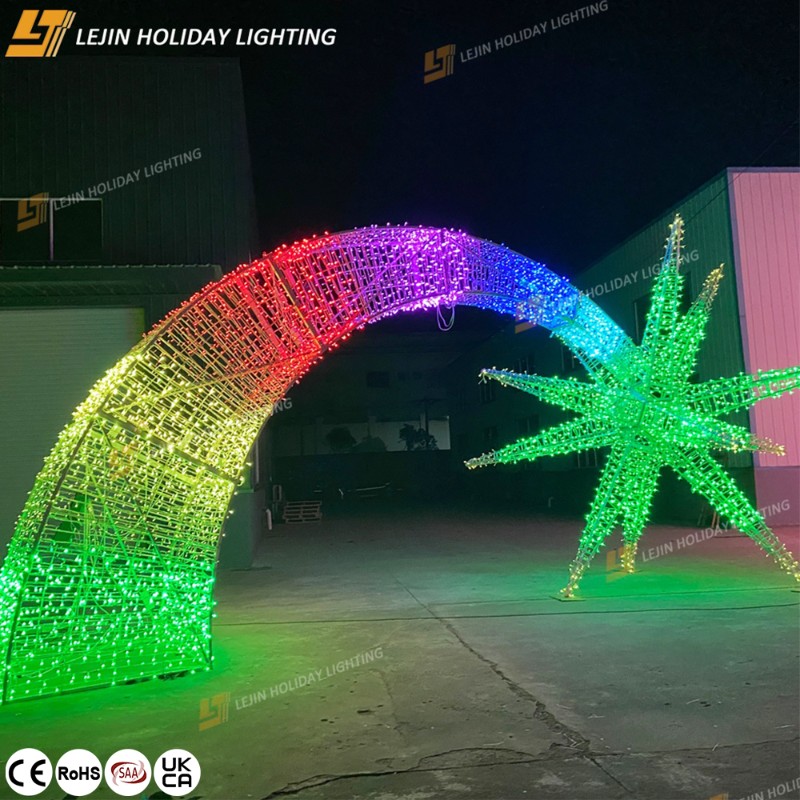 Smart 3D Christmas Lights: How to Enhance Festive Scene Atmosphere Through Functional Design