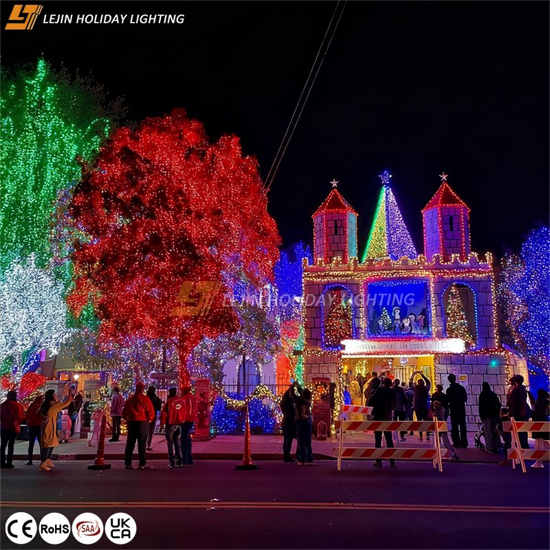 Outdoor Plaza Lighting Upgrade: With Smart Point Control, Atmosphere Adjusts Easily