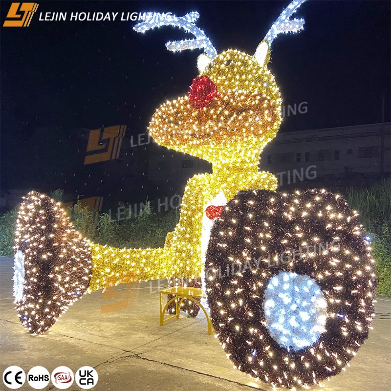 How to Match LED Outdoor Motif Lights for Park Landscape Projects?