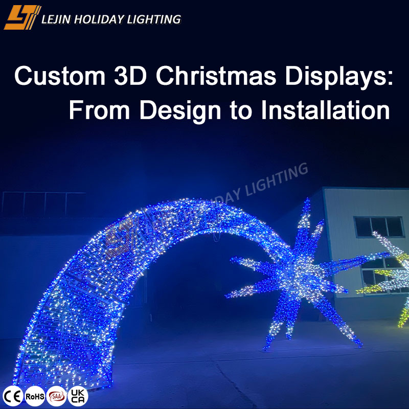 Custom 3D Christmas Displays: From Design to Installation