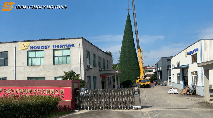 Argentina 30m Christmas Lighting Tree Project