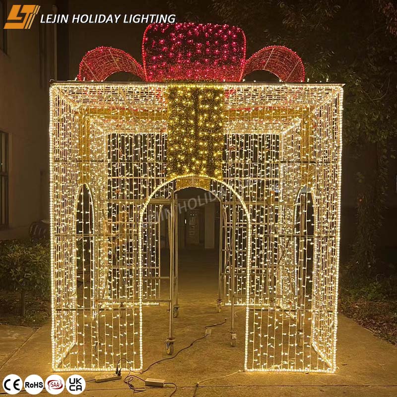 Gift Box 3D Motif Light