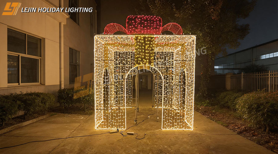 Custom Gift Box Motif Light