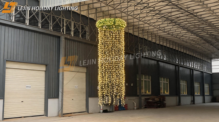 Decorative Wreath Motif Light Project
